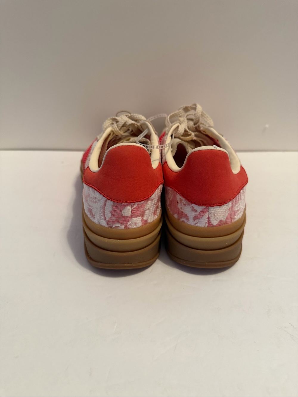 NWT Adidas Gazelle Liberty London pink Floral Platform Sneakers - Picture 7 of 9